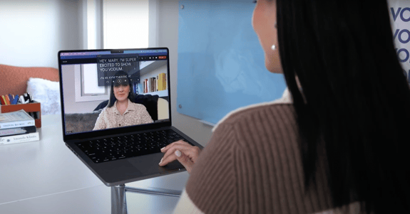 The secret to stop looking down at your notes on video | VODIUM