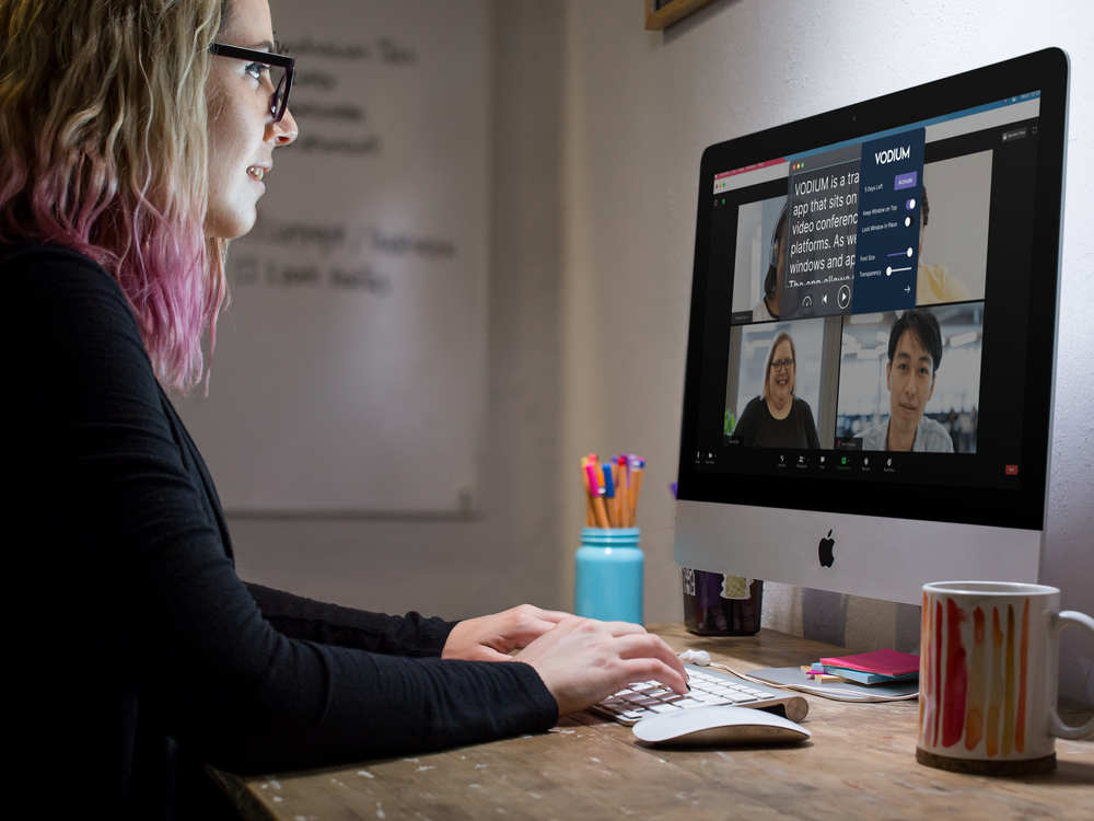 Great Zoom presentations and Virtual Teleprompters VODIUM