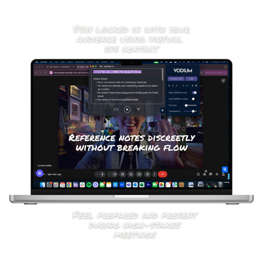 VODIUM a virtual communication tool for executives.